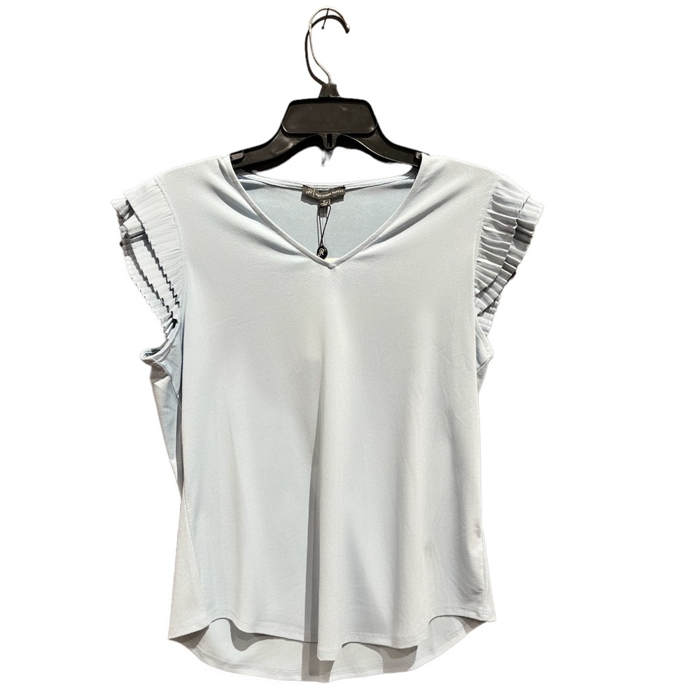 NWT. Brand new with tags, regular price $59. Color light blue. Size M.